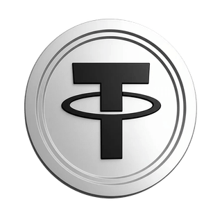 Representación gráfica de Tether USDT como moneda estable en material educativo de trading para quienes inician